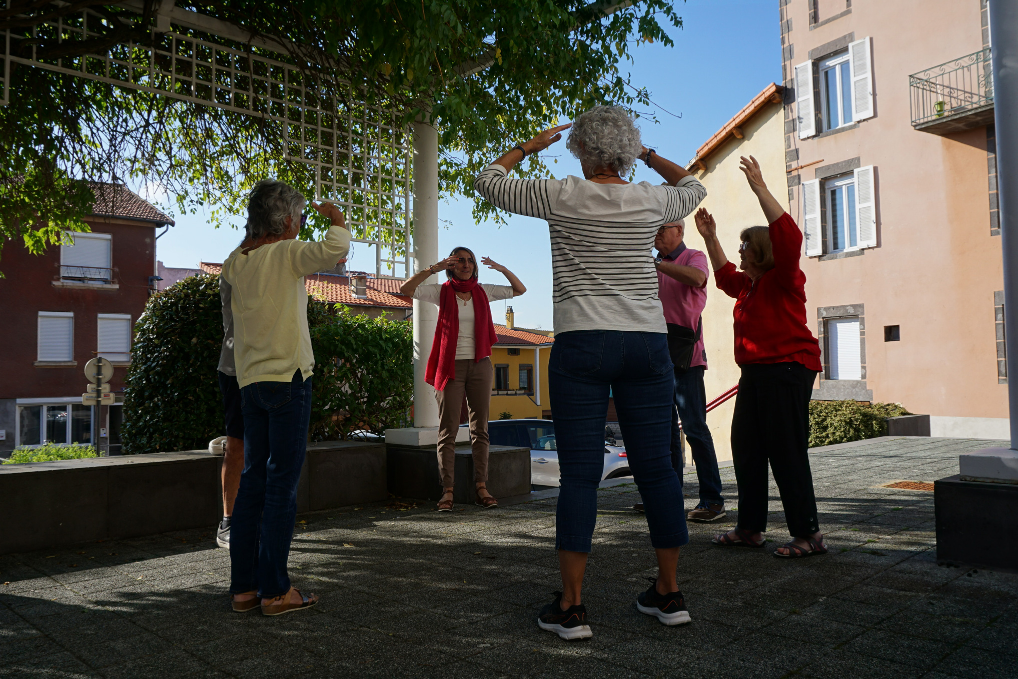 Une séance de Sophrologie en exterieur